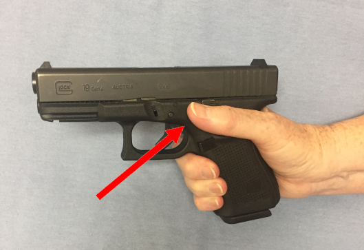 grip, semi-automatic, firing hand thumb